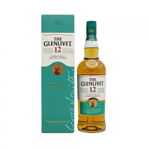 Whisky Glenlivet 12Y Double Oak, Single Malt Scotch, 40%, 0.7L