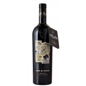 Vin Rosu Piccini Vino In Musica, 13.5%, 0.75L