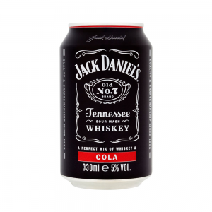 Mix Whisky Jack Daniel`s & Cola, 5%, 0.33L
