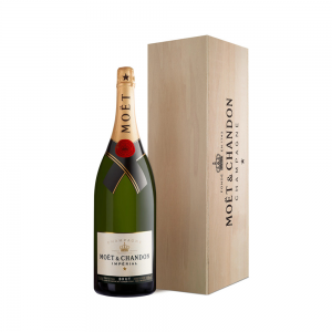 Sampanie Moet & Chandon Brut Jeroboam + Wooden, 3L