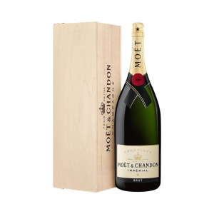 Sampanie Moet & Chandon Brut Jeroboam + Wooden, 3L