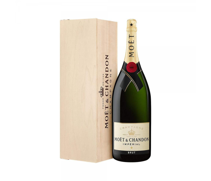 Sampanie Moet & Chandon Brut Jeroboam + Wooden, 3L