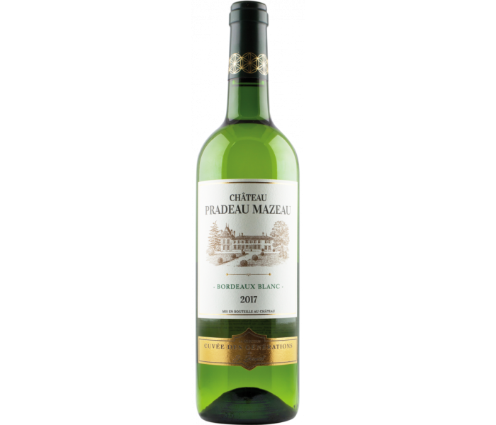 Vin Alb Peuch Chateau Pradeau Mazeau Cuvee Prestige, 12.5%, 0.75L