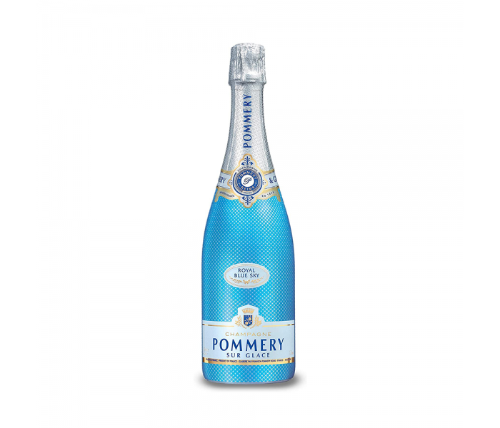 Sampanie Pommery Blue Sky En Etui, 12,5%, 0.75L
