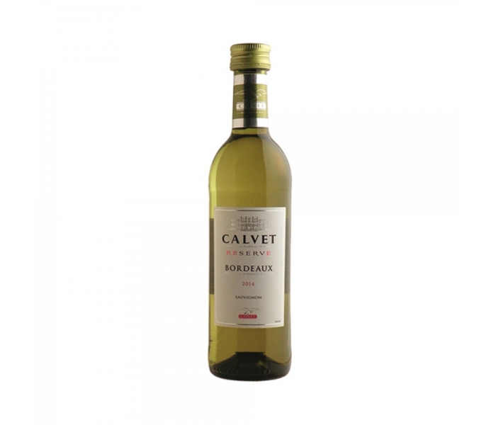 Vin Alb Calvet Sauvignon Bordeaux, 0.25L