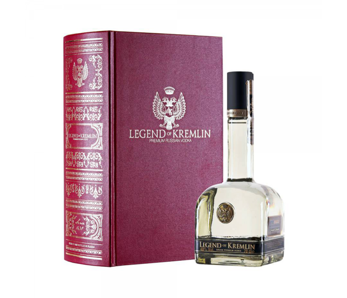 Vodka Legend Of Kremlin Gold Book, 40%, 0.7L