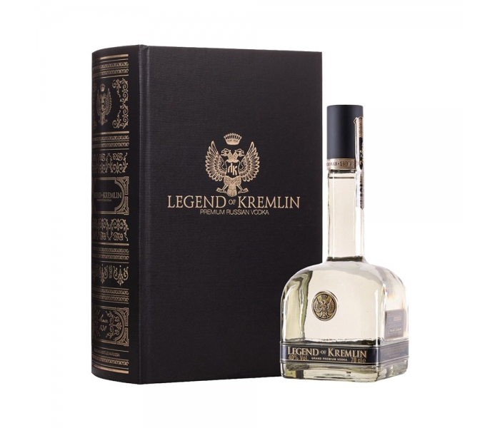 Vodka Legend Of Kremlin Book, 40%, 0.7L