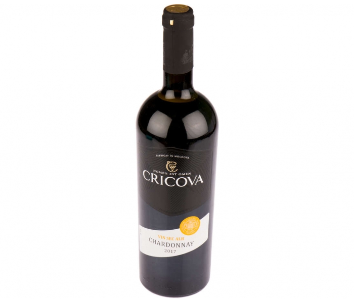 Vin Alb Cricova Vintage Chardonnay, 13%, 0.75L