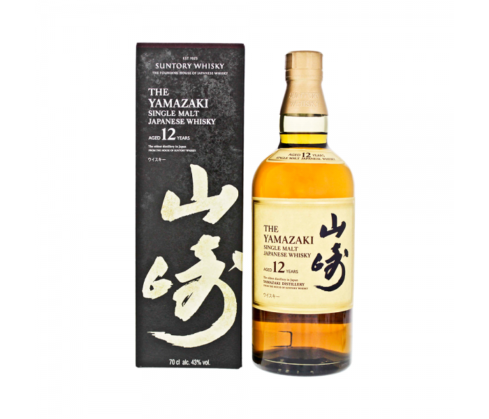 Whisky The Yamazaki 12y, Japanese Whisky, 43%, 0.7L
