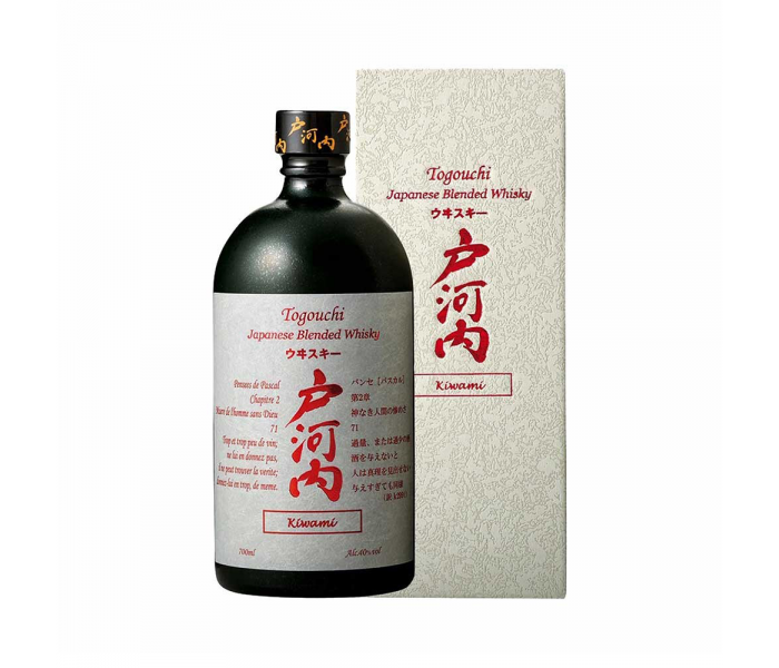 Whisky Togouchi Kiwami, Japanese Blended, 40%, 0.7L