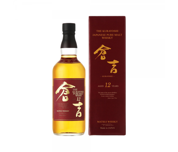 Whisky The Kurayoshi 12Y, Japanesse Blended Malt Whisky, 43%, 0.7L