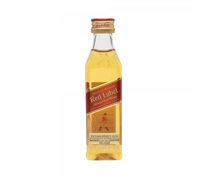 Whisky Johnny Walker Red Label, Blended Scotch, 40%, 0.05L