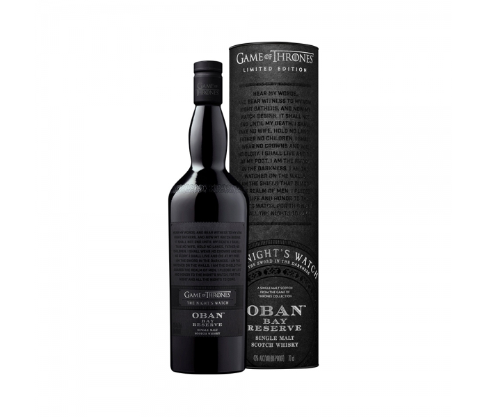 Whisky Oban Bay Reserve Nightwatch Got, Scotch Single Malt, 43%, 0.7L