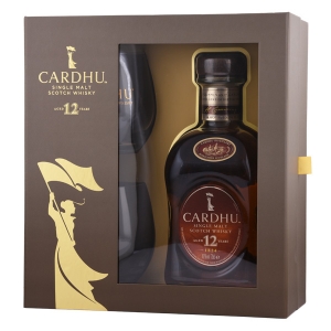 Whisky Cardhu 12Y, Single Malt Scotch, 40%, 0.7L +2 Pahare