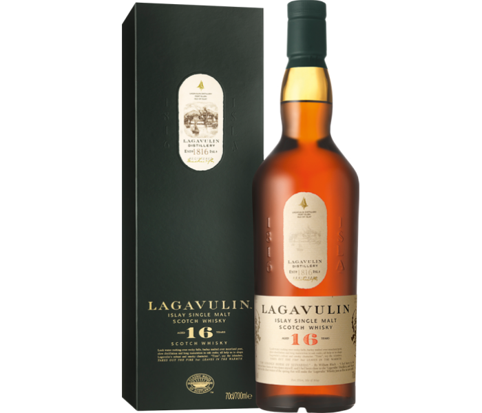 Whisky Lagavulin 16Y, Scotch Single Malt, 43%, 0.7L