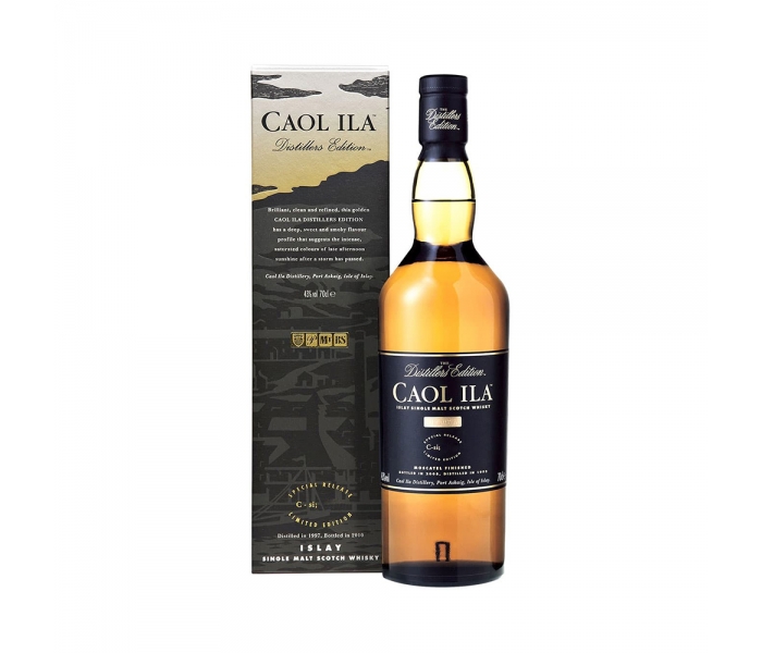 Whisky Caol Ila Distillers Edition, Scotch Single Malt , 43%, 1L