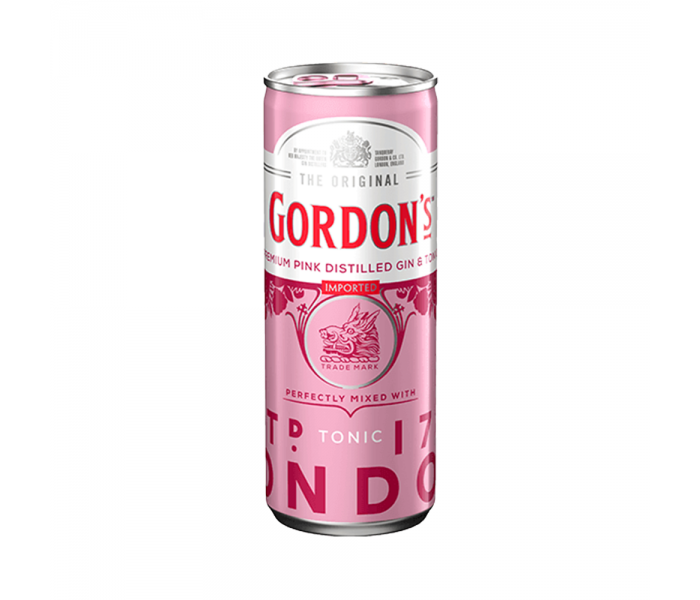 Gin Gordon`s Pink Tonic, 6%, 0.25L