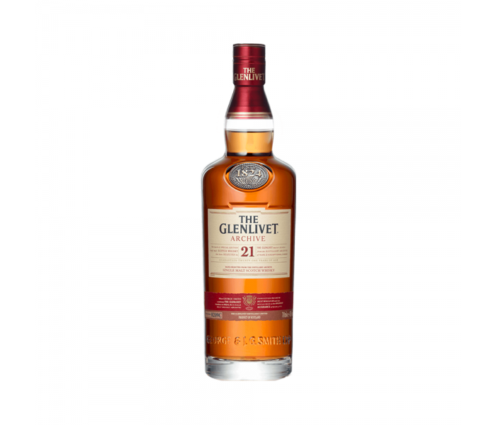 Whisky Glenlivet 21YO Archive, Scotch Single Malt, 43%, 0.7L