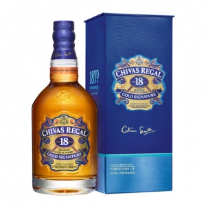 Whisky Chivas Regal 18Y, Blended Scotch, 40%, 1L