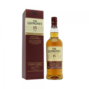 Whisky The Glenlivet 15Y French Oak, Single Malt Scotch, 40%, 0.7L