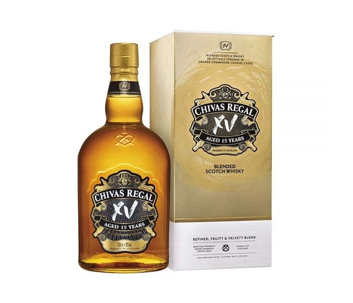 Whisky Chivas Regal XV, Blended Scotch, 40%, 0.7L