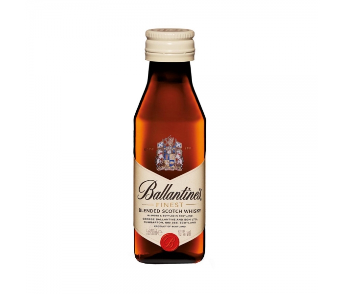Whisky Ballantine`s Finest, Blended Scotch, 40%, 0.05L