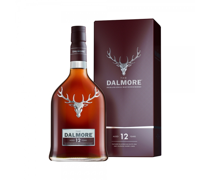 Whisky Dalmore 12Y, Single Malt Scotch, 40%, 0.7L