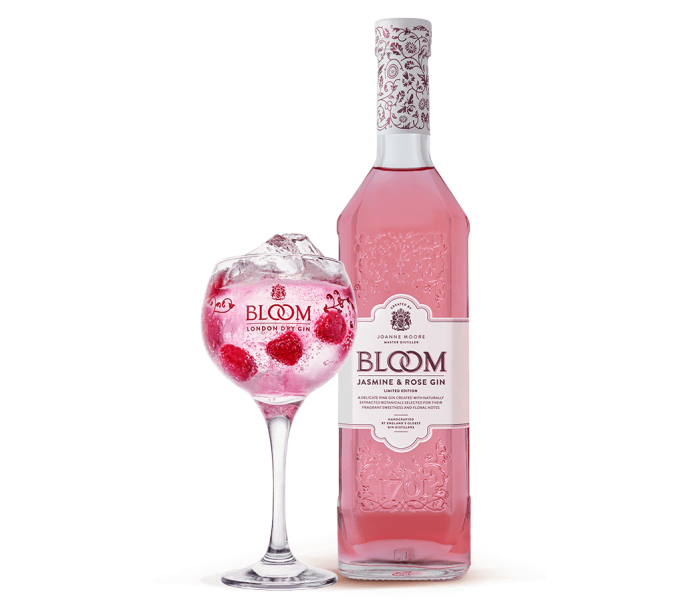 Gin Bloom Jasmine & Rose, 40%, 0.7L