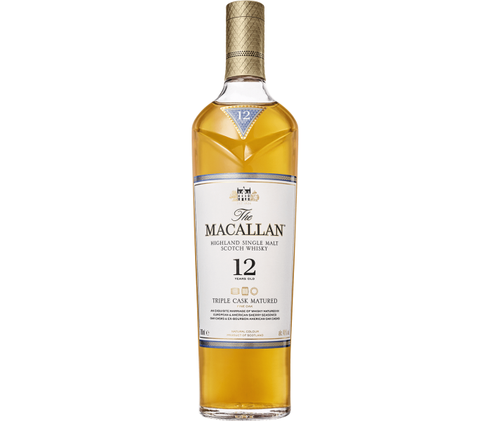 Whisky Macallan 12Y Triple Cask Matured, Scotch Single Malt, 40%, 0.7L