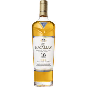 Whisky Macallan 18Y Triple Cask, Scotch Single Malt, 43%, 0.7L
