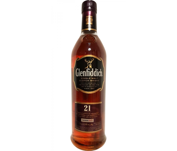 Whisky Glenfiddich 21Y, Scotch Single Malt, 43.2%, 0.7L