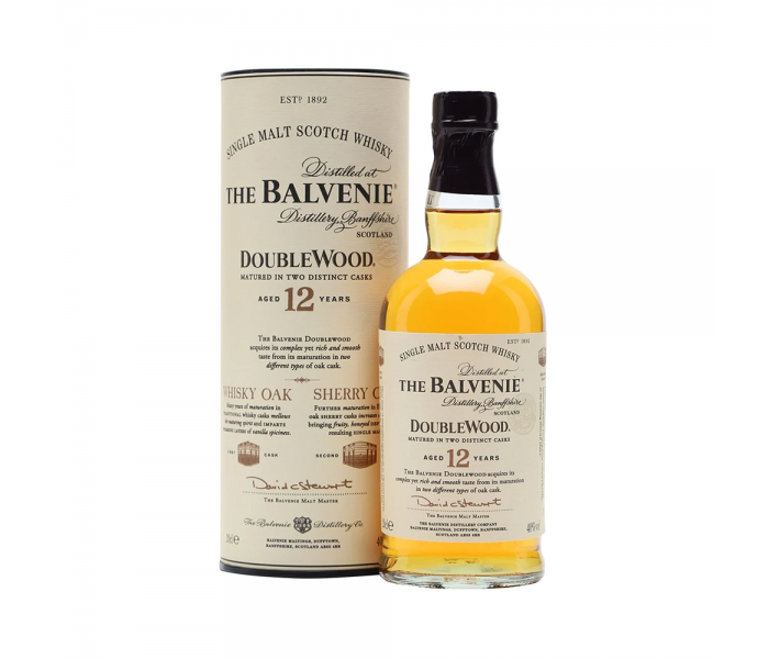 Whisky The Balvenie 12Y, Single Malt Scotch, 40%, 0.7L