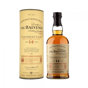 Whisky Balvenie 14Y Caribbean Cask, Single Malt Scotch, 43%, 0.7L
