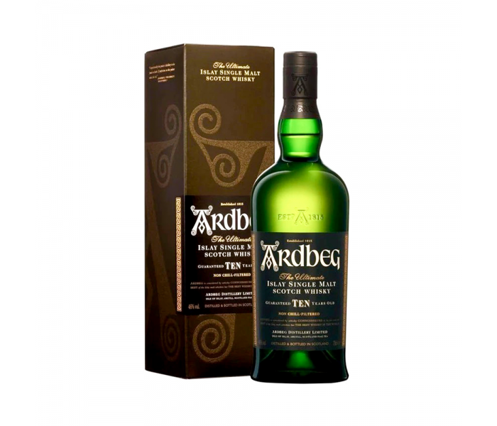 Whisky Ardbeg 10Y, Scotch Single Malt, 46%, 0.7L