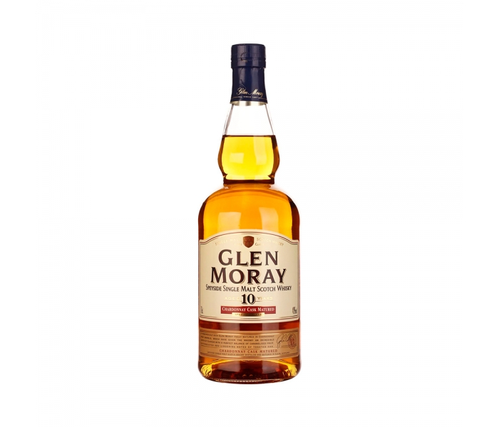 Whisky Glen Moray 10Y, Single Malt Scotch, 40%, 0.7L