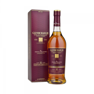 Whisky Glenmorangie 12Y The Lasanta Sherry Cask Finish, Single Malt Scotch, 43%, 0.7L