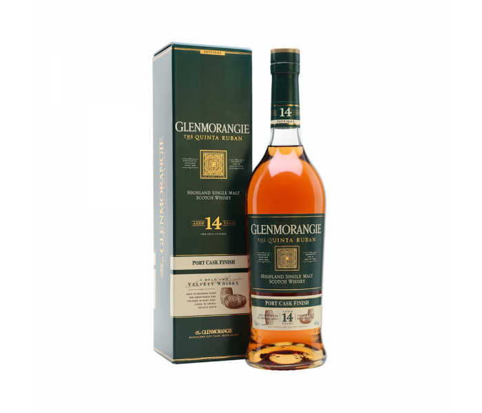 Whisky Glenmorangie 14Y Quinta Ruban, Single Malt Scotch, 46%, 0.7L
