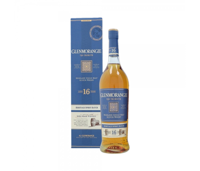 Whisky Glenmorangie 16Y Tribute, Single Malt Scotch, 43%, 1L