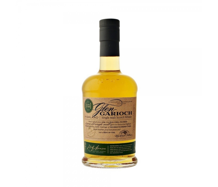 Whisky Glen Garioch 12Y, Scotch Single Malt, 48%, 0.7L