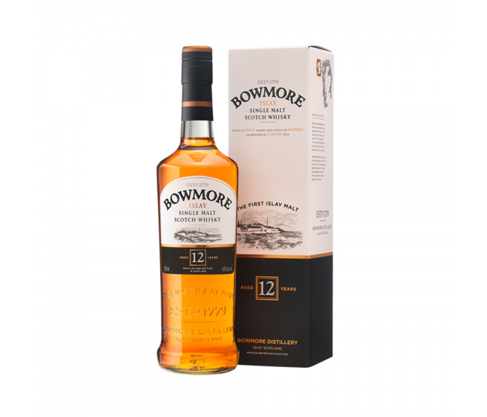 Whisky Bowmore 12Y, Single Malt Scotch, 40%, 0.7L