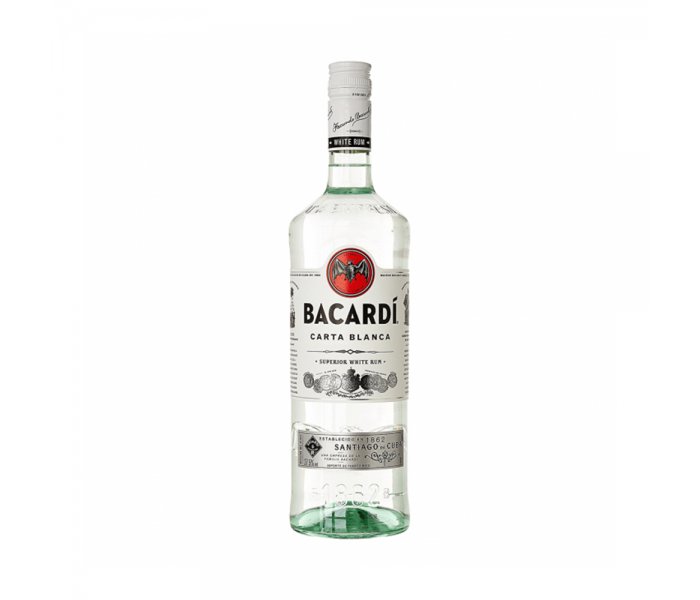 Rom Bacardi Carta Blanca, 37.5%, 3L