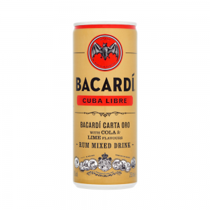Mix Bacardi Cuba Libre, 5%, 0.25 ml