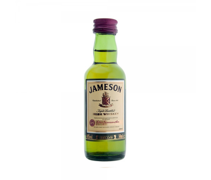 Whiskey Jameson, Blended Irish Whiskey, 40%, 0.05L