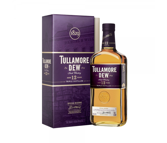 Whiskey Tullamore Dew 12Y, Irish Whiskey, 40%, 0.7L