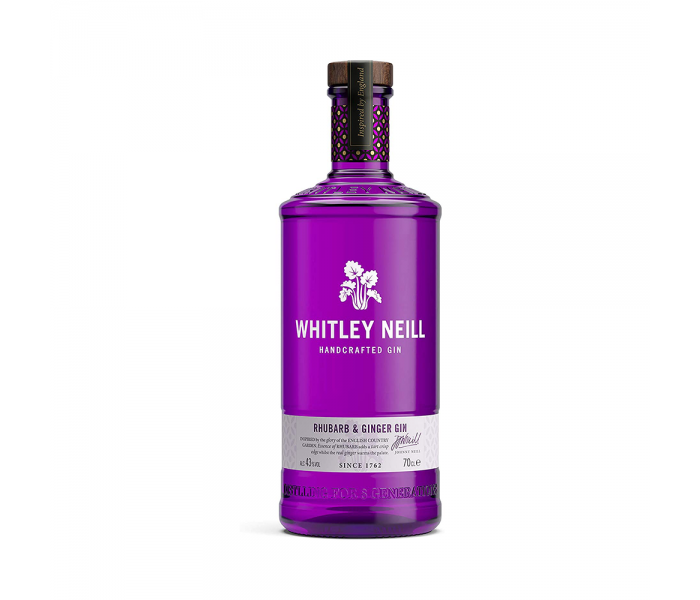 Gin Whitley Neill Rubarba & Ghimbir, 43%, 0.7L