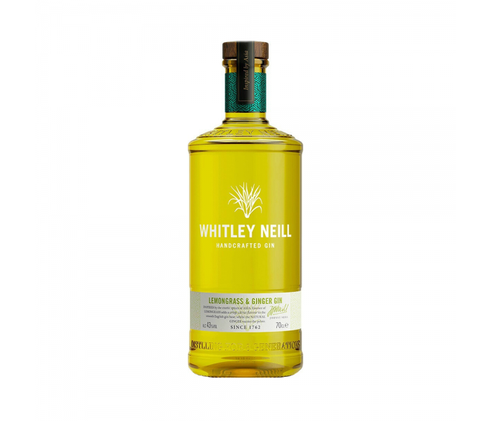 Gin Whitley Neill Lemongras Ginger, 43%, 0.7L