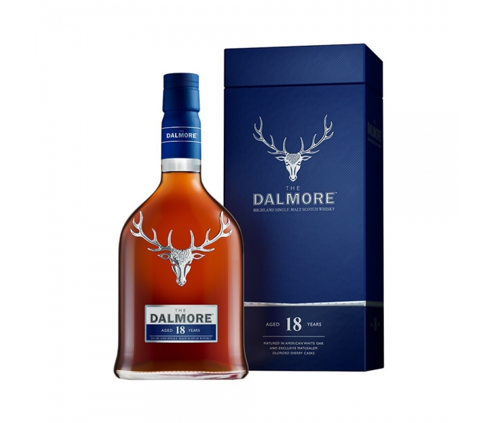 Whisky Dalmore 18Y, Single Malt Scotch, 43%, 0.7L