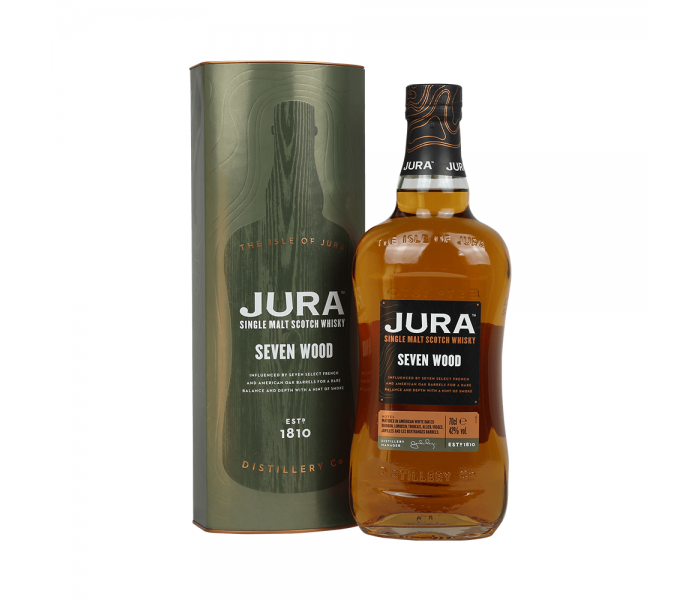 Whisky Isle Of Jura Seven Wood, Single Malt Scotch, 42%, 0.7L