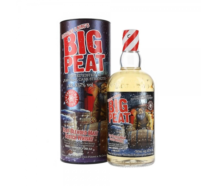 Whisky Big Peat Christmas Edition 2019, Blended Scotch, 53,7%, 0.7L