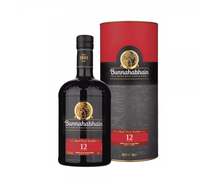 Whisky Bunnahabhain 12Y, Single Malt Scotch, 46.3%, 0.7L